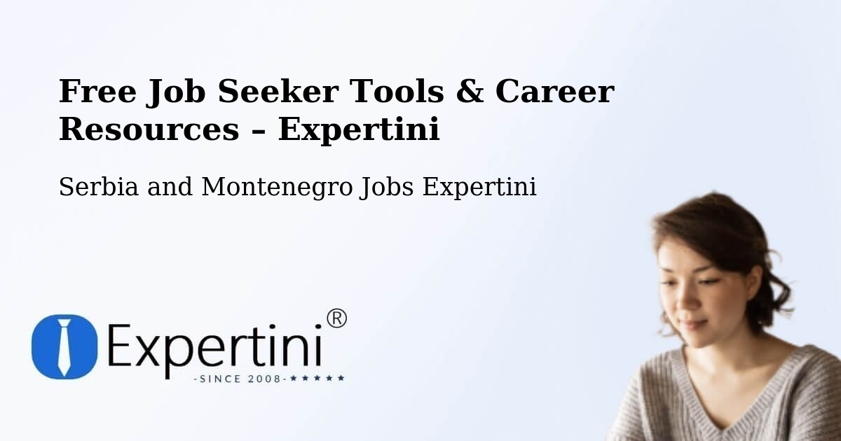 Free Job Seeker Tools & Career Resources – North Perth - North Perth, Serbia and Montenegro Jobs Expertini