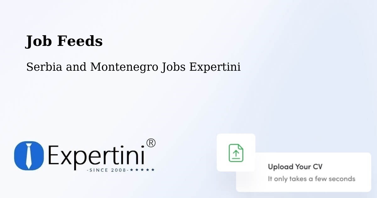 Job Listings Feed – North Perth - Serbia and Montenegro Jobs Expertini